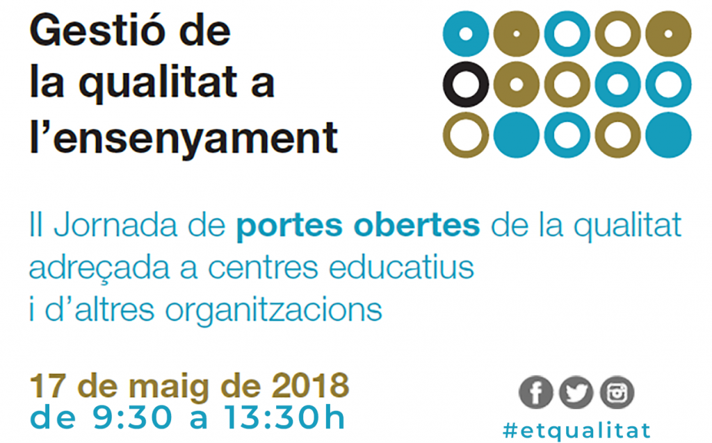 II Jornada de portes obertes de la qualitat a l'ET Lleida