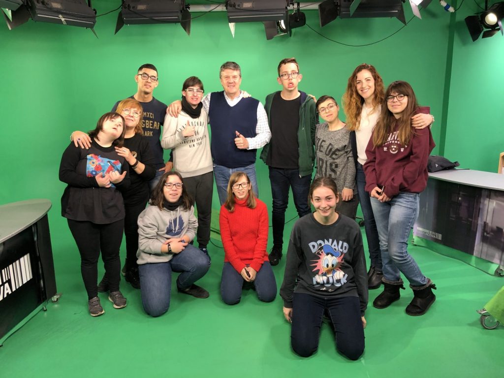 Visita a TV Lleida