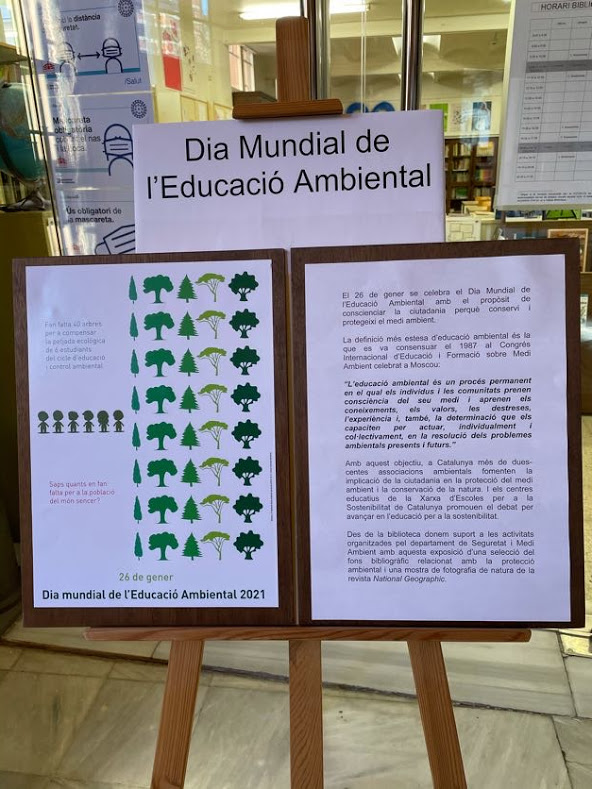 Exposició del Dia Mundial de l’Educació Ambiental