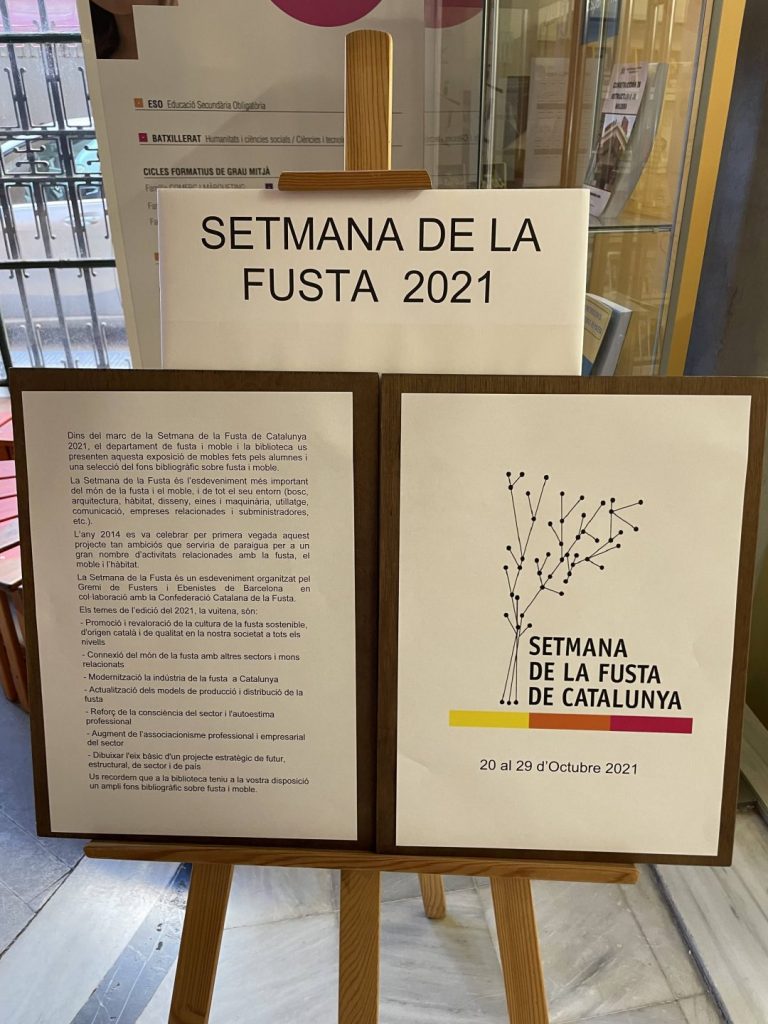 Exposició Setmana de la Fusta 2021