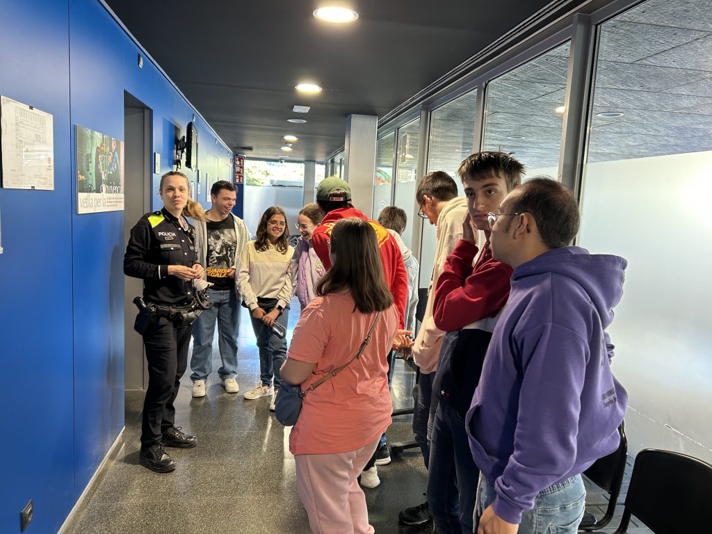 Visita a la Guàrdia Urbana de Lleida