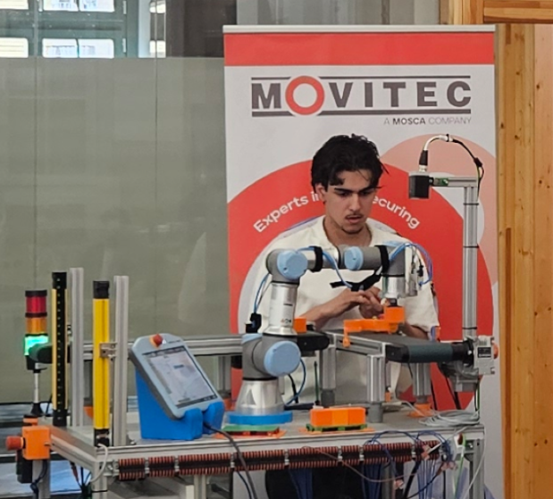 Presentació dels projectes d’Automatització i Robòtica Industrial amb el patrocini de Movitec